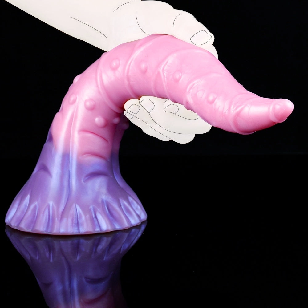 Aurelius 11.50 Giant Fantasy Dildo With Unique Raised Texture - Laphwing