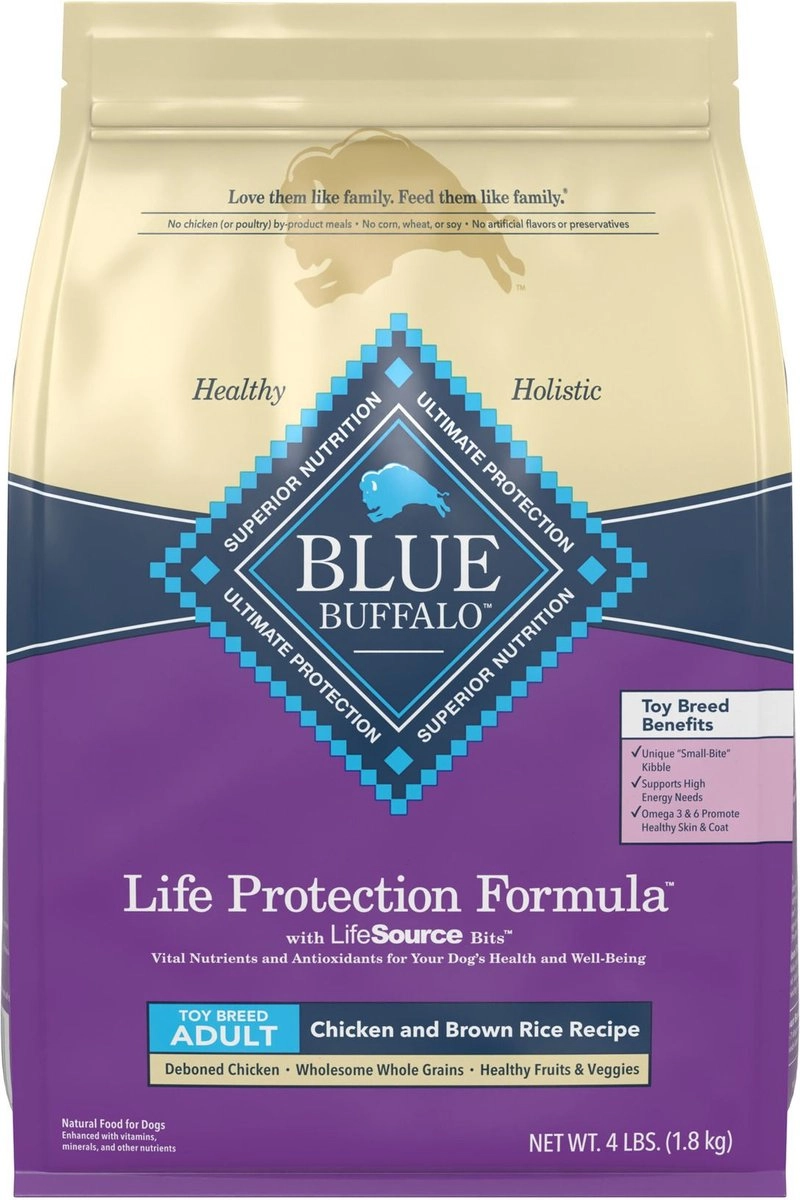 Blue Buffalo Toy Breed Chicken & Brown Rice Formula