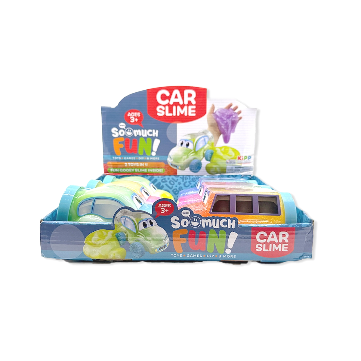 Car Slime - 6 Pieces Per Retail Ready Display 25556