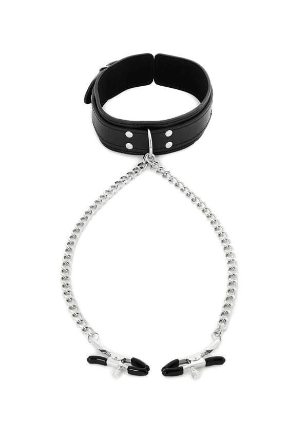 Collar With Nipple Clamps