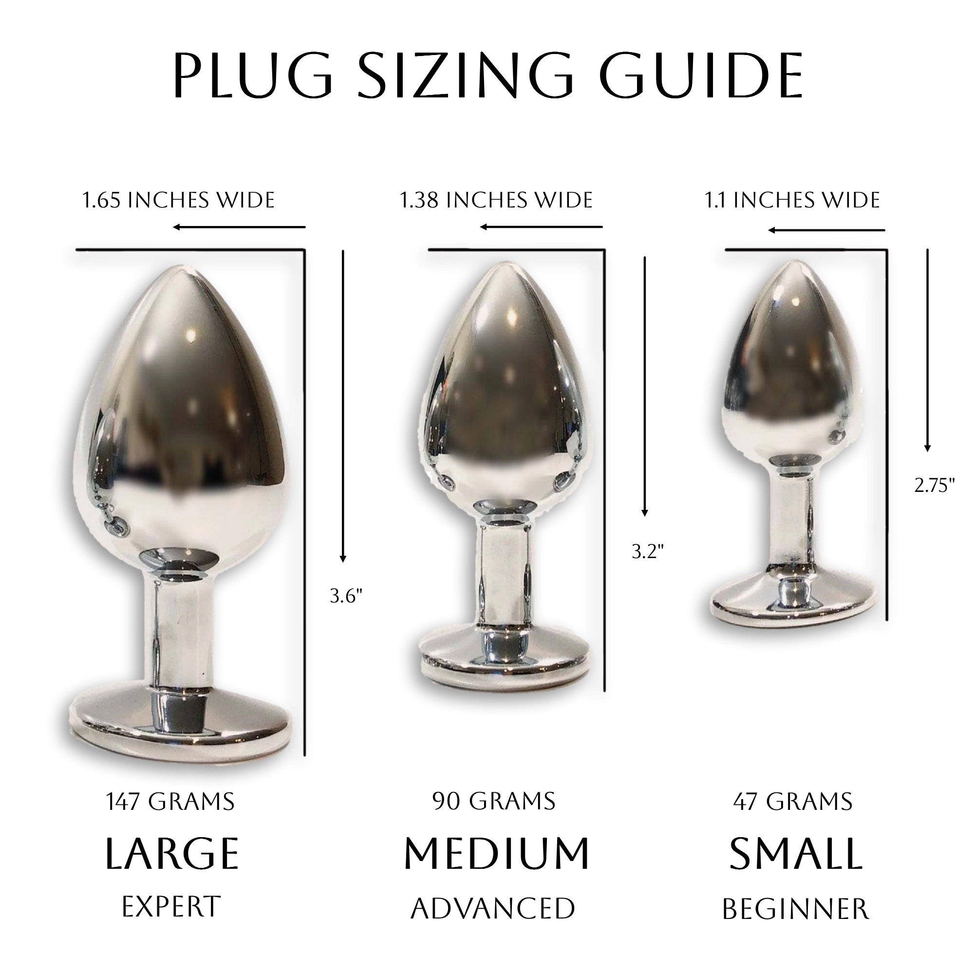 Cum Slut Butt Plug With Script Letters