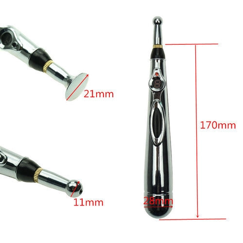 E-Stim Shock Therapy Fantasy Wand | Massage Pen With Blindfold