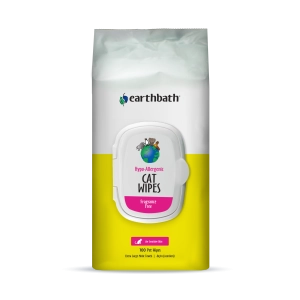 Earthbath Hypo-Allergenic Grooming Wipes for Cats