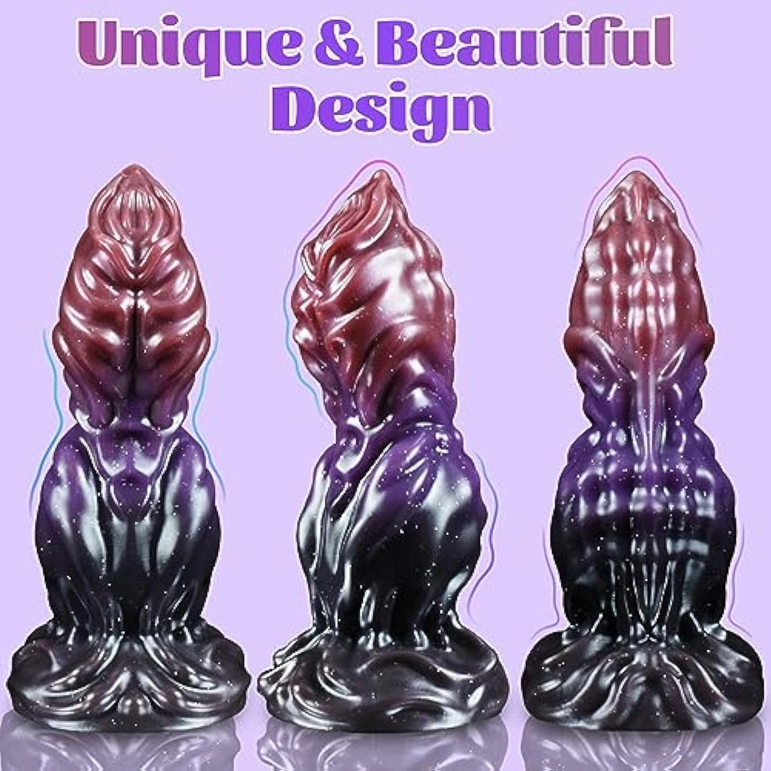 Flame 7 Fantasy Monster Dildo With Unique Stimulating Texuture - Laphwing