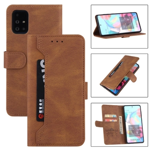 For Samsung Galaxy Note20 Reverse Buckle Horizontal Flip PU Leather Case with Holder  Card