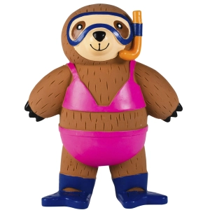 Fringe Eat Sleep Snorkel Sloth Dog Toy