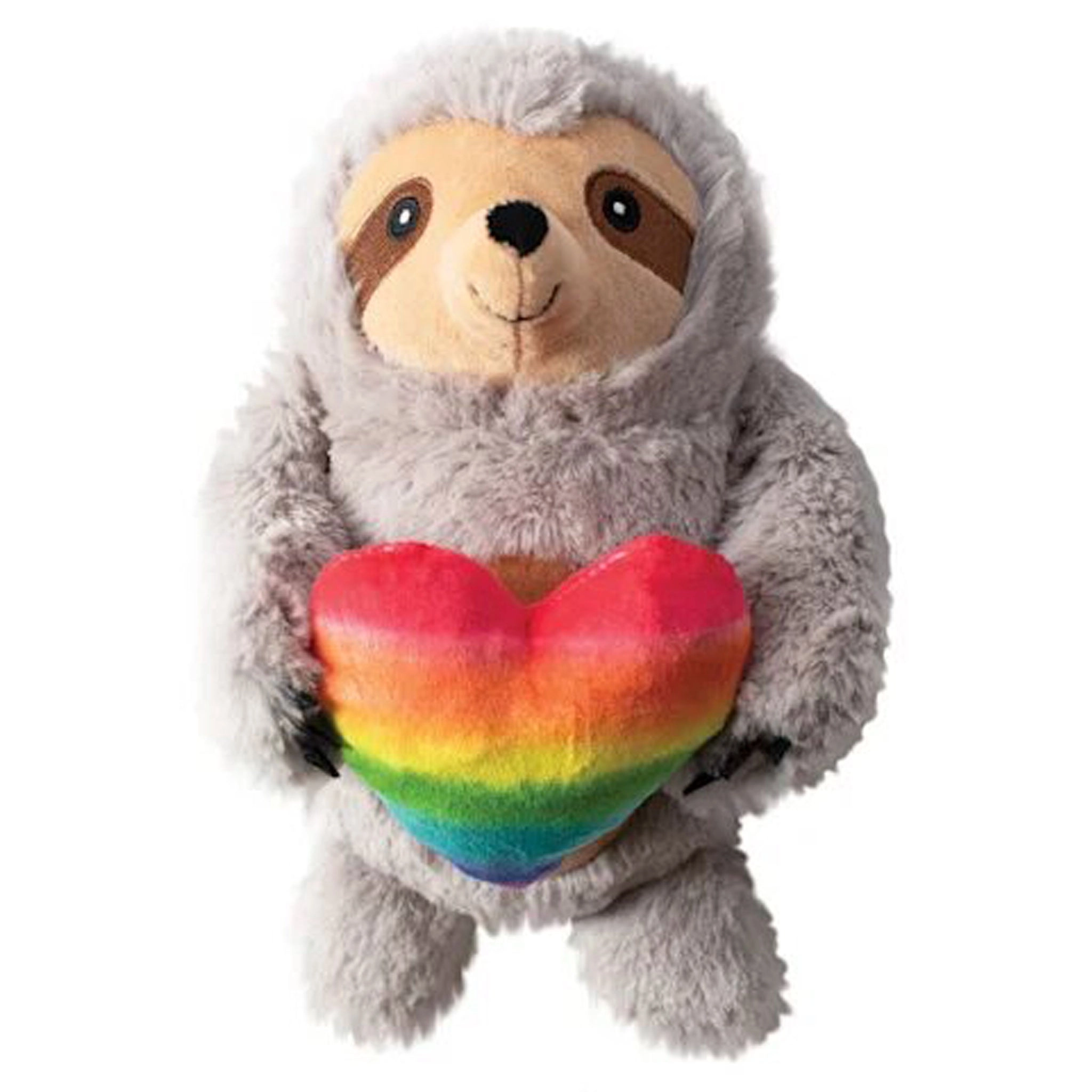Fringe Follow Your Rainbow Sloth Dog Toy