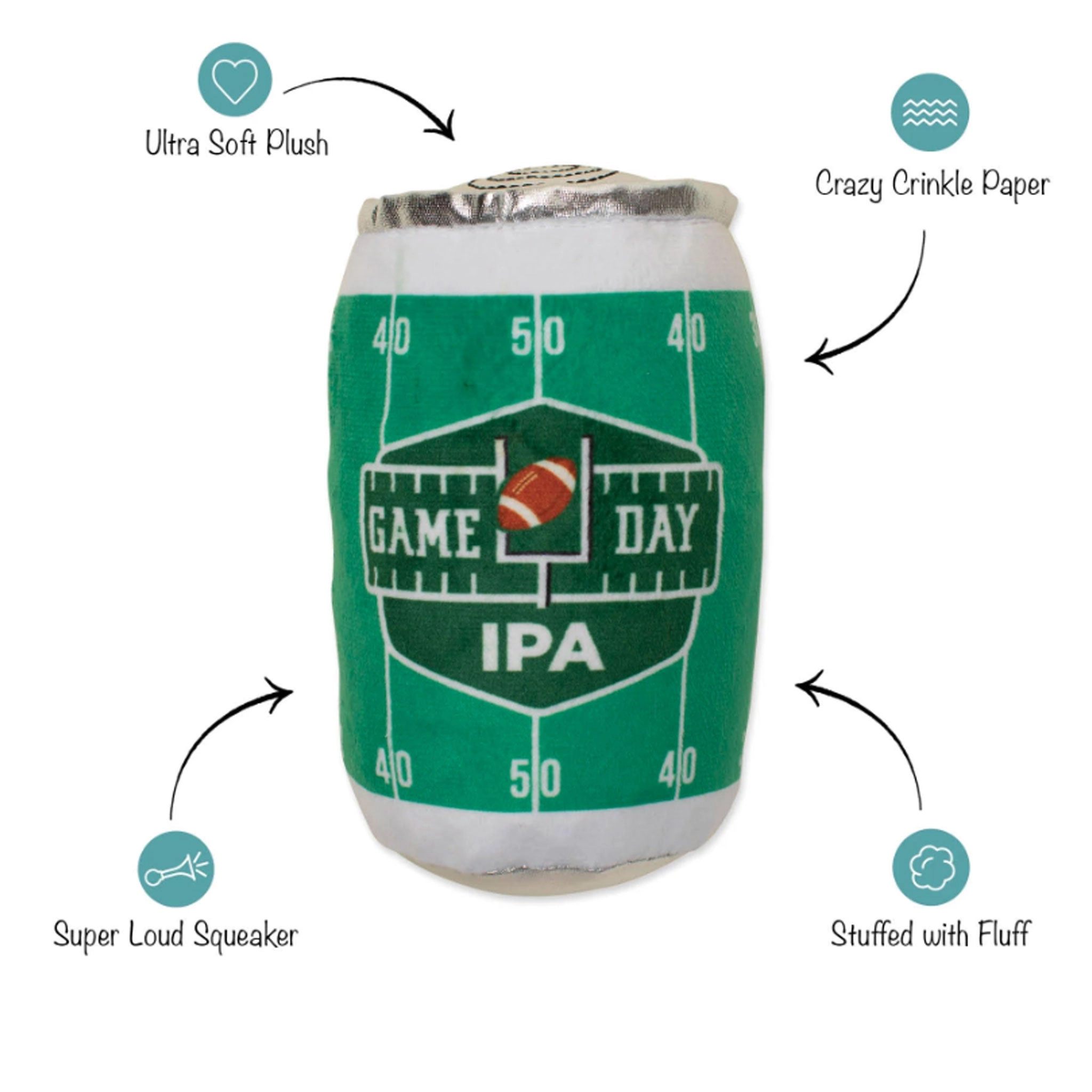 Fringe Game Day IPA Green Dog Toys