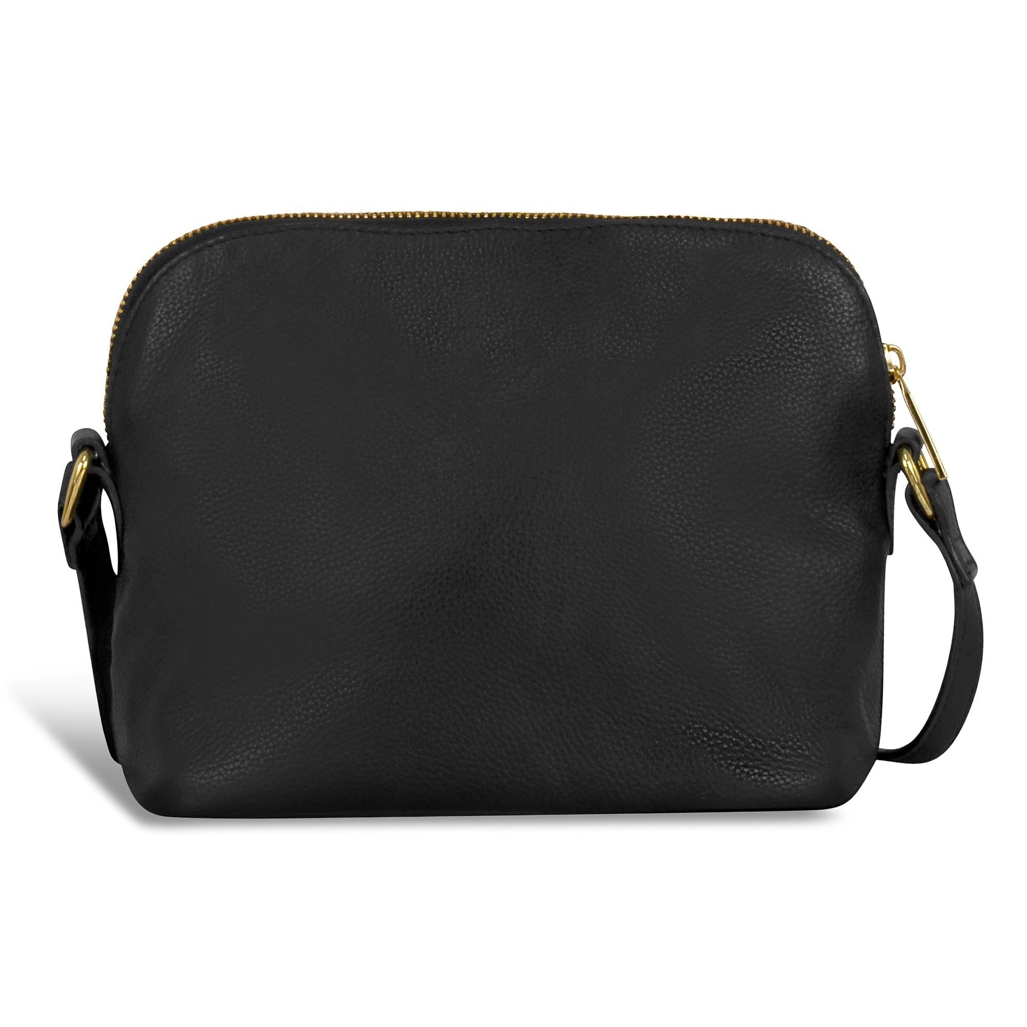 Gala / Leather Top-Zip Shoulder Bag *Drop Ship*
