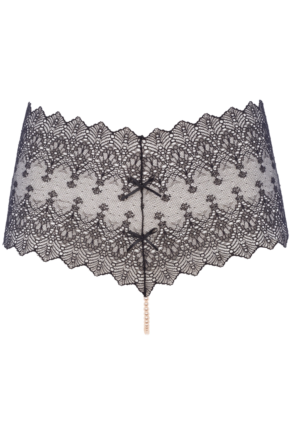 Geneva Pearl Panty Black