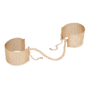 Gold Metallique Handcuffs