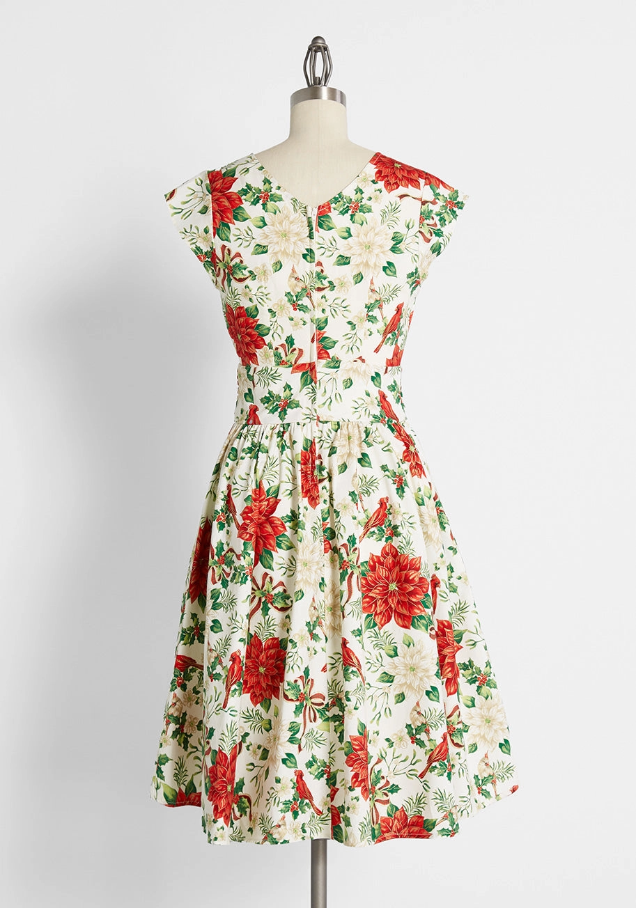 Holiday Garden Party Dress