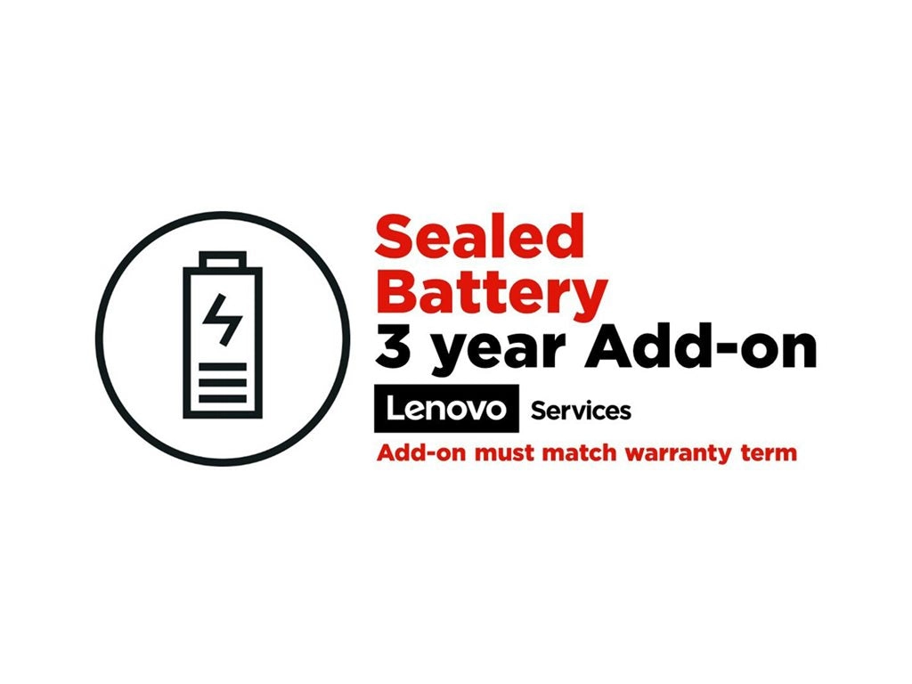 Lenovo Sealed Battery Add On - Battery replacement - 3 years - for ThinkPad P14s Gen 3 21AK, 21J5; P15v Gen 3 21EM; P16s Gen 5WS1H31713