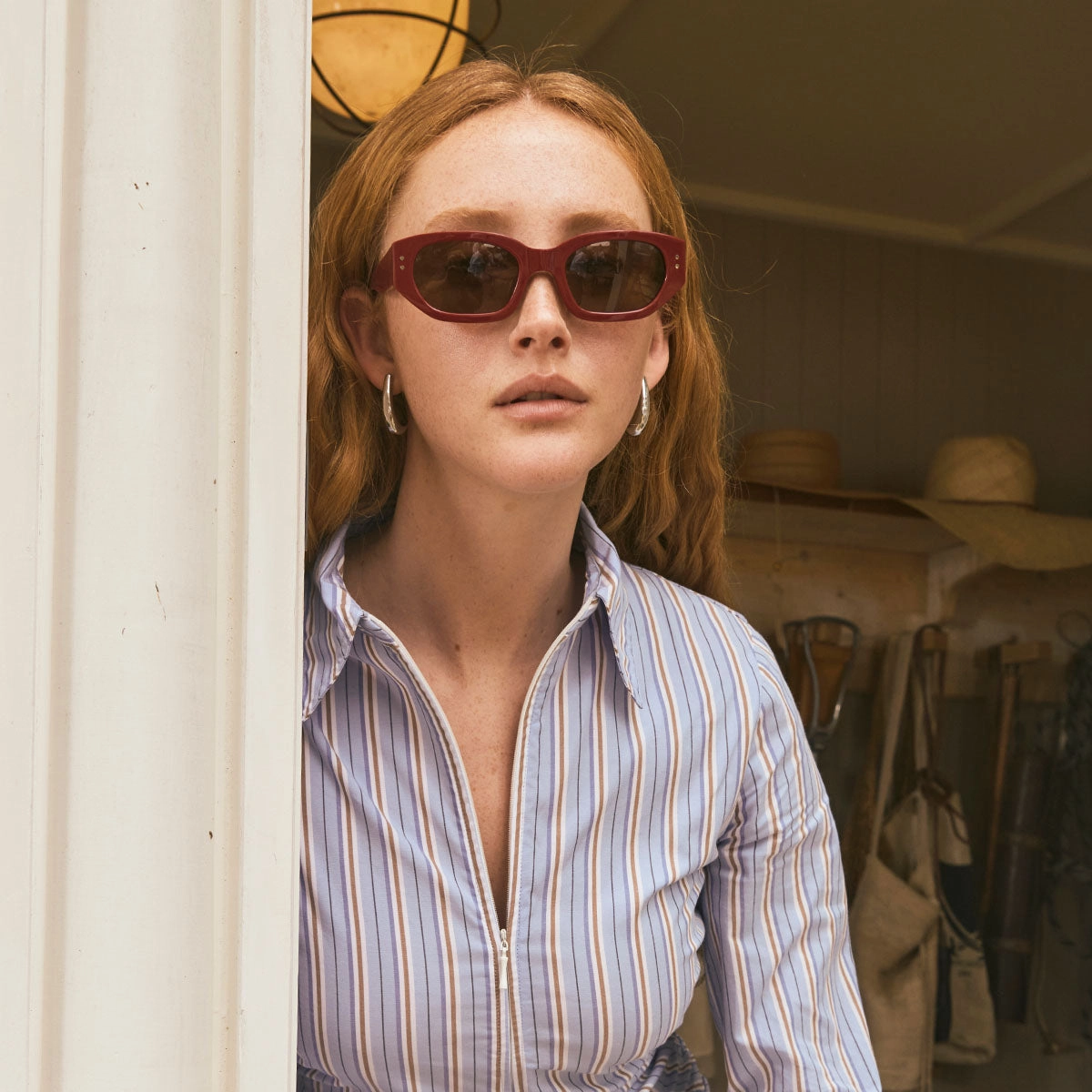 Luna Sunglasses - Cherry
