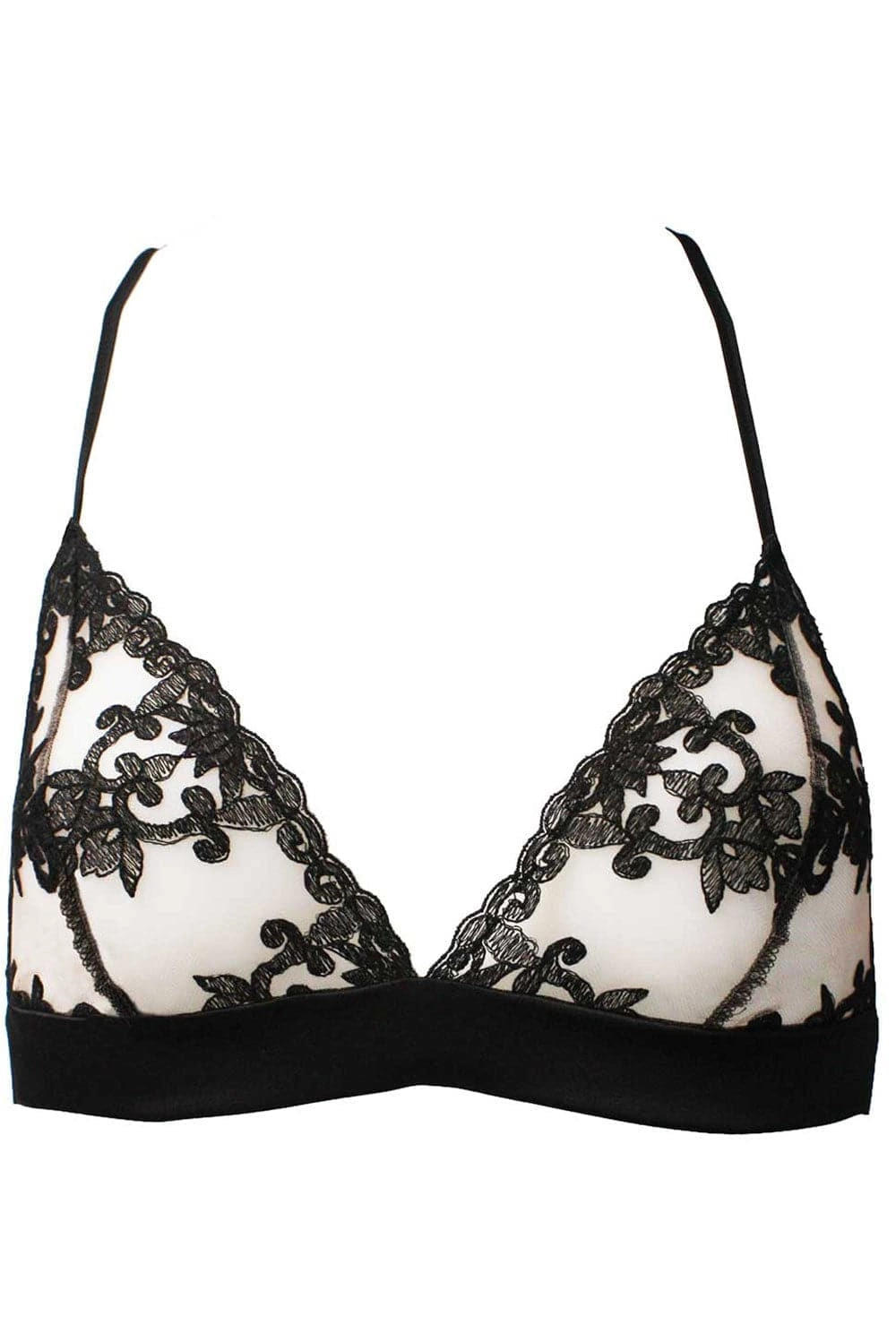 Onyx Boudoir Bra