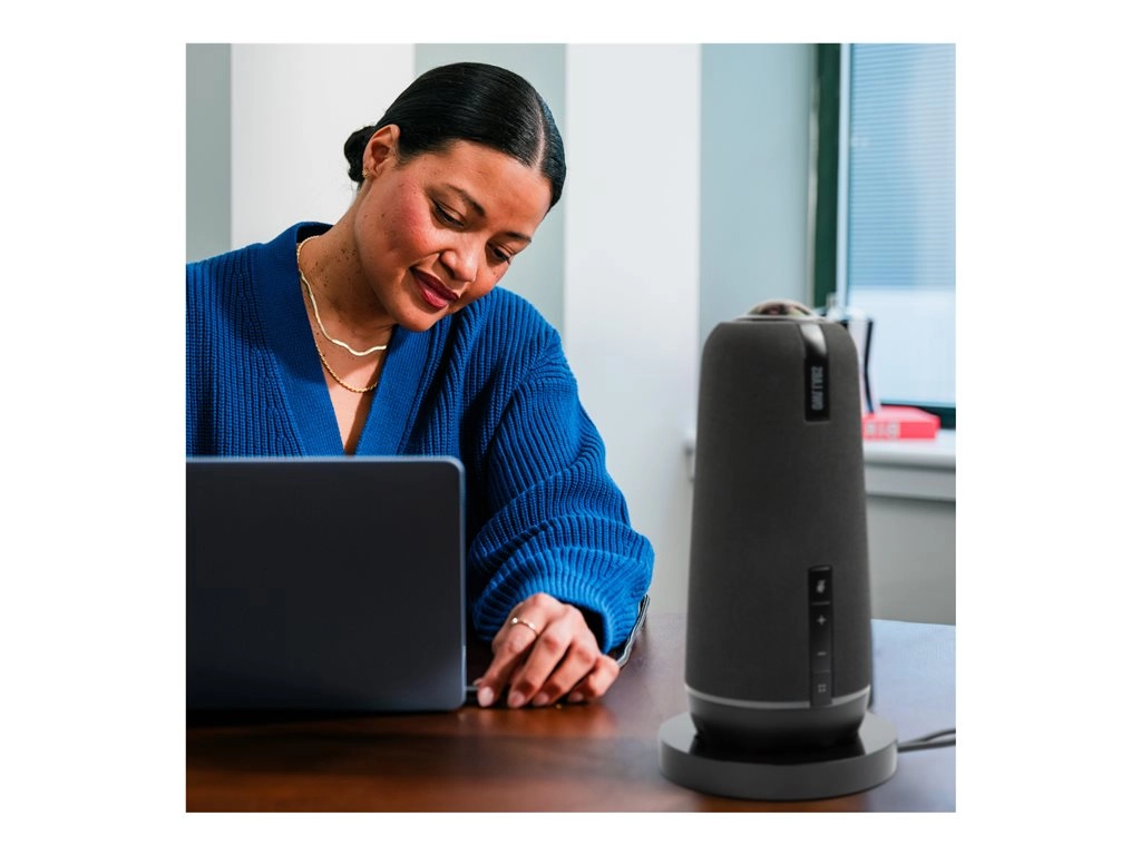 Owl Labs Meeting Owl 4  - Premium Pack - video conferencing device - with Owl Care - with Owl 4  Stand BND405-0001