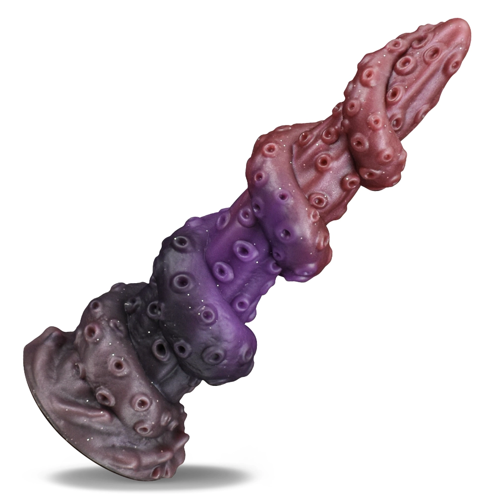 Pagoda 8.9 Tentacle Dildo With Unique Spiral Shape - Laphwing