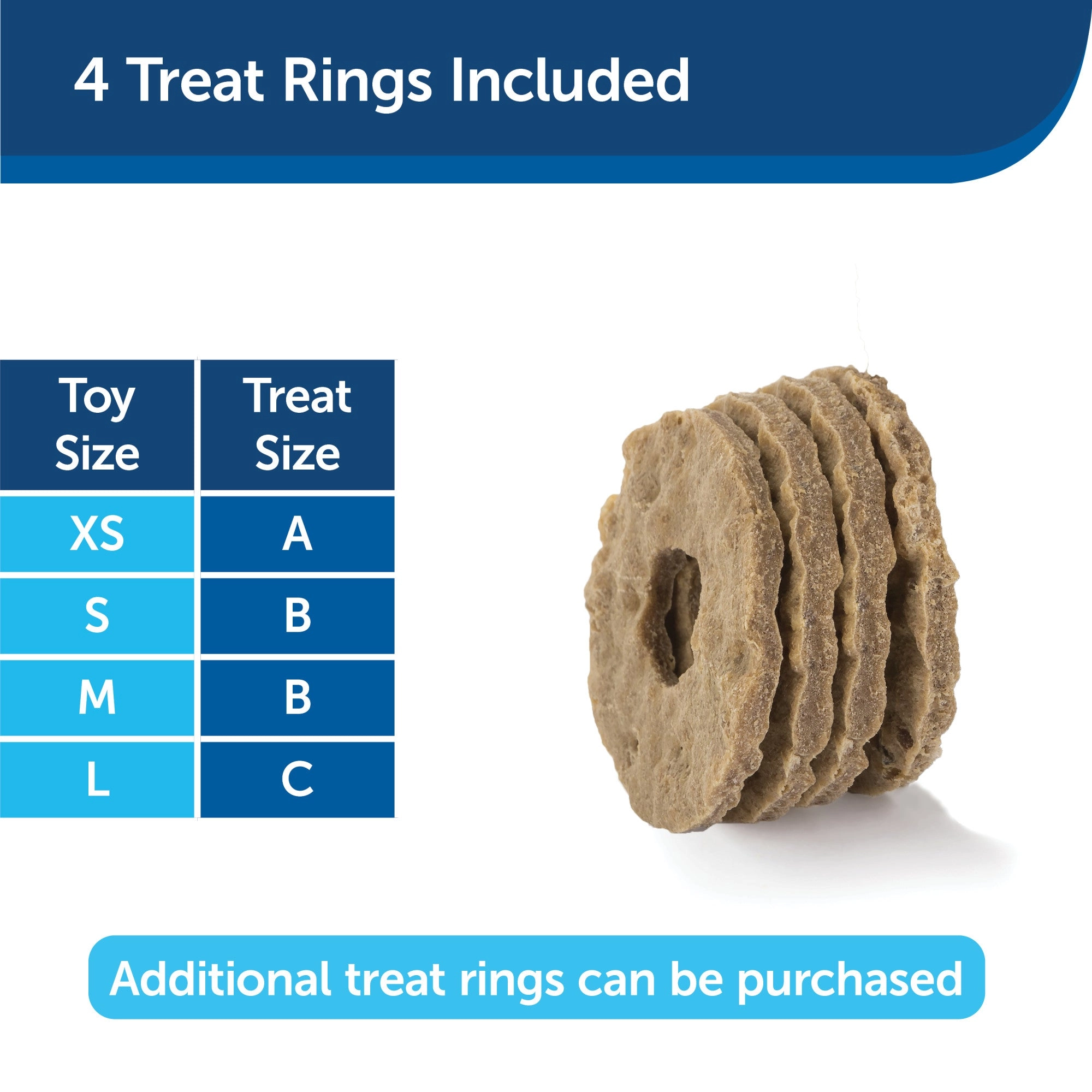 PetSafe Busy Buddy Bristle Bone Dog Toy, Extra Small