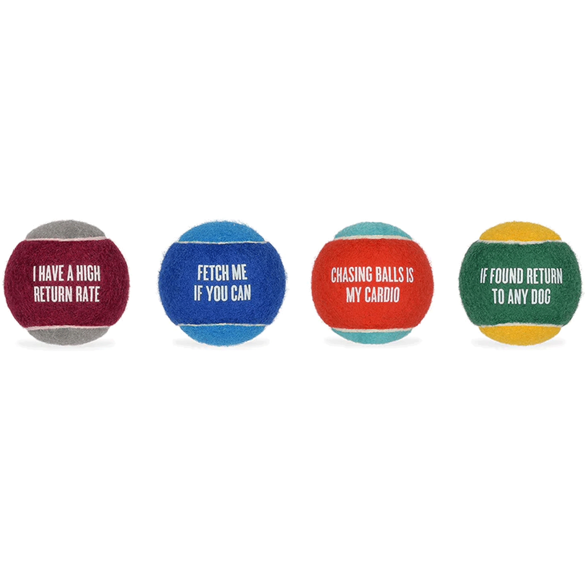 P.L.A.Y. Tennis Ball Set Multi Dog Toys