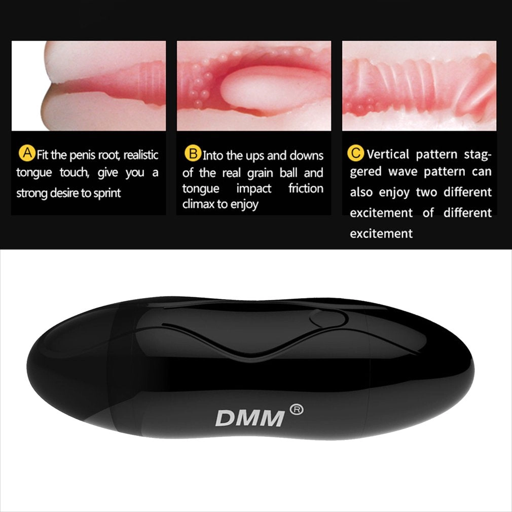Portable Vagina Real Pussy Masturbator for Men Double Hole Masturbador Soft TPE Oral Vaginal Cup Vibrator
