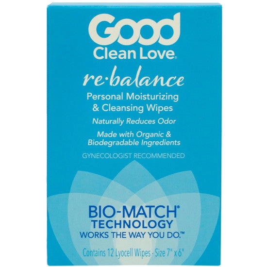 Rebalance Cleansing Wipes 12ct