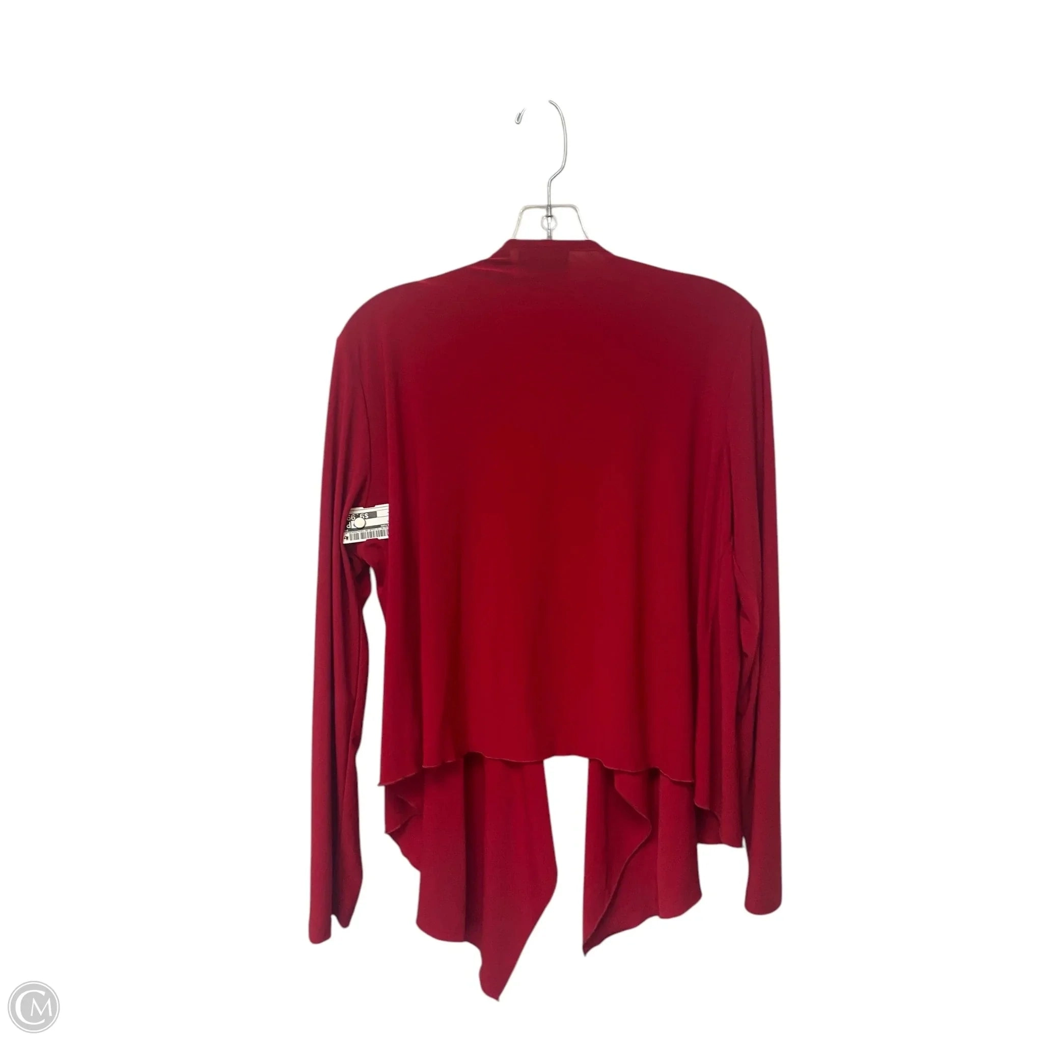 Shawl By Attitude In Red, Size: L