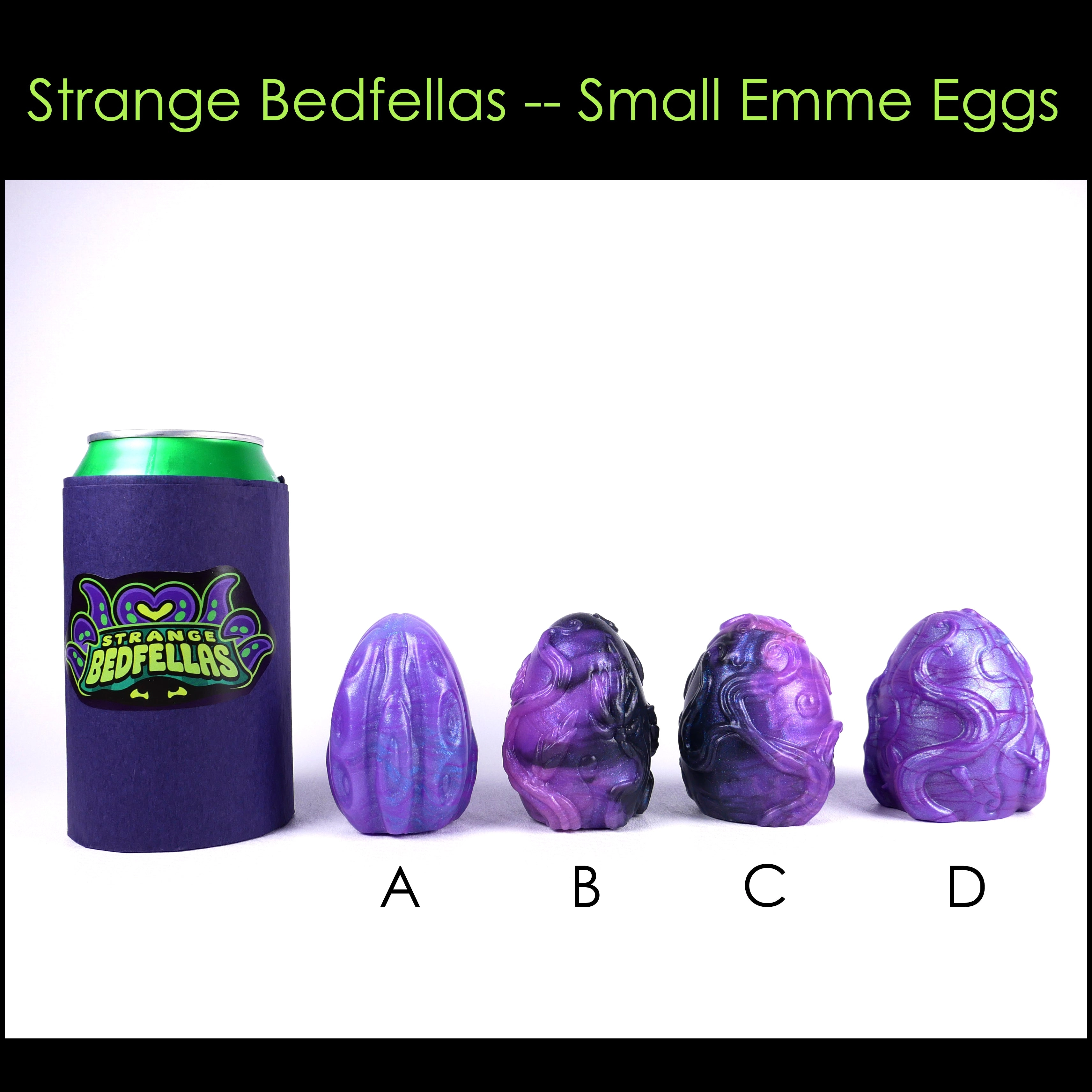 Small Emme Egg Pair -- Medium silicone -- E-1992