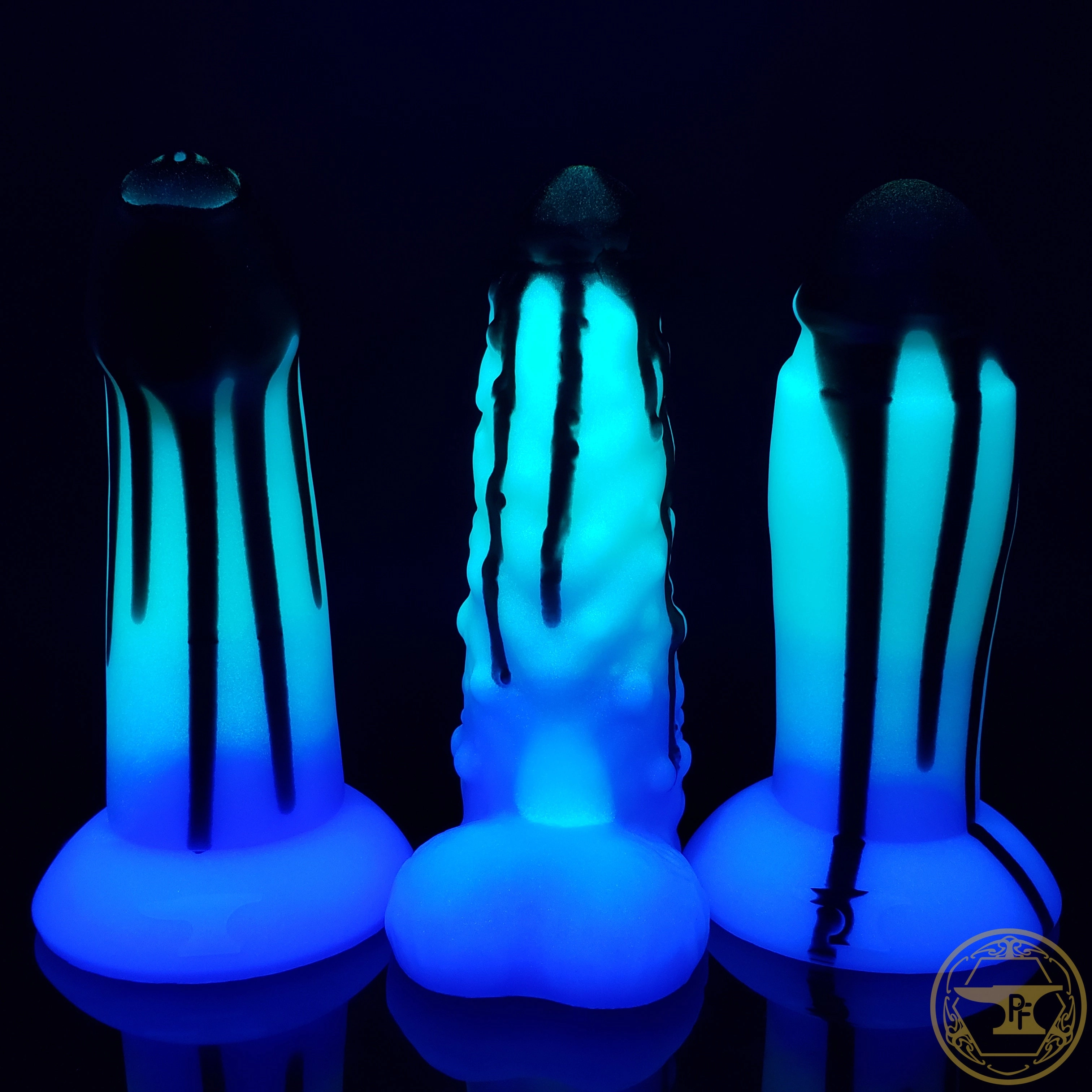 |SOLD OUT| Medium Fighter, Soft 00-30 Firmness, Goth Mermaid Drip Fades, 6079