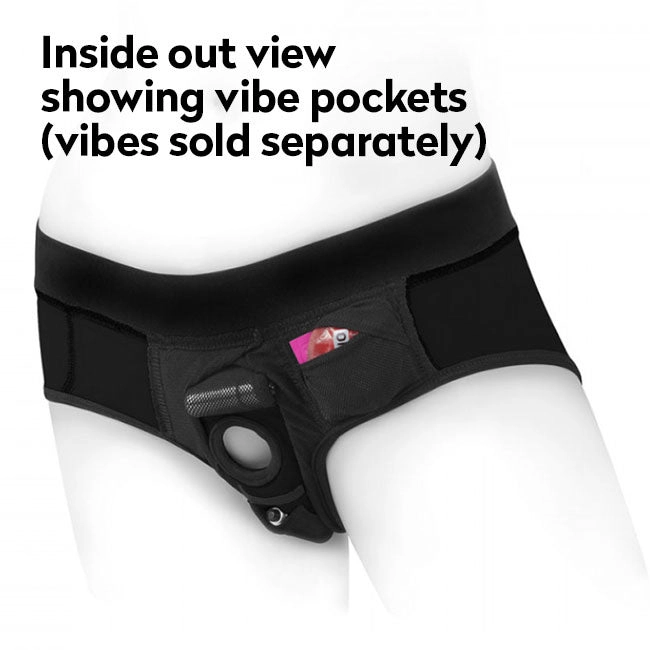 SpareParts Tomboi Harness Black/Black - 2X