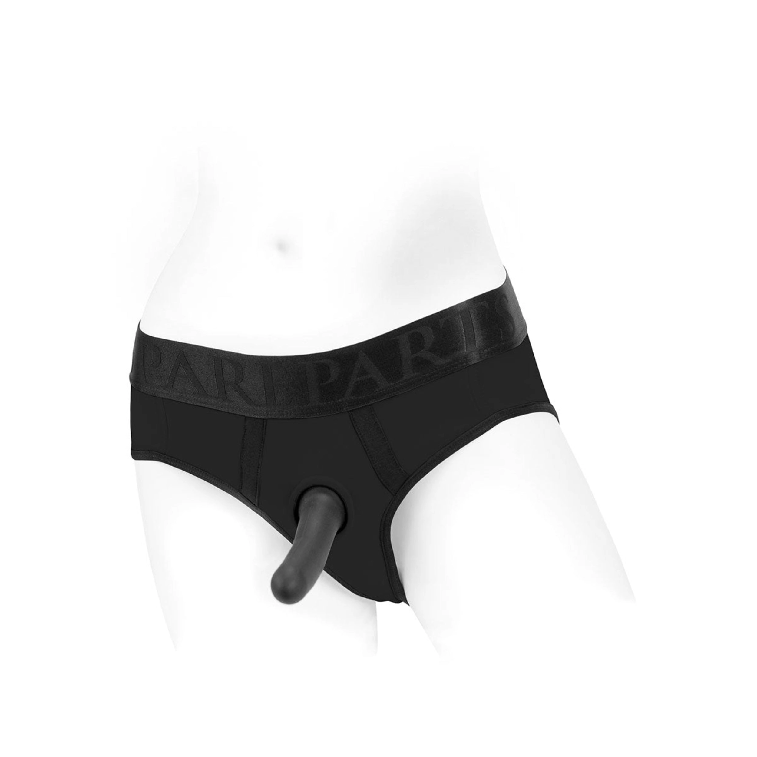 SpareParts Tomboi Harness Black/Black - 3X