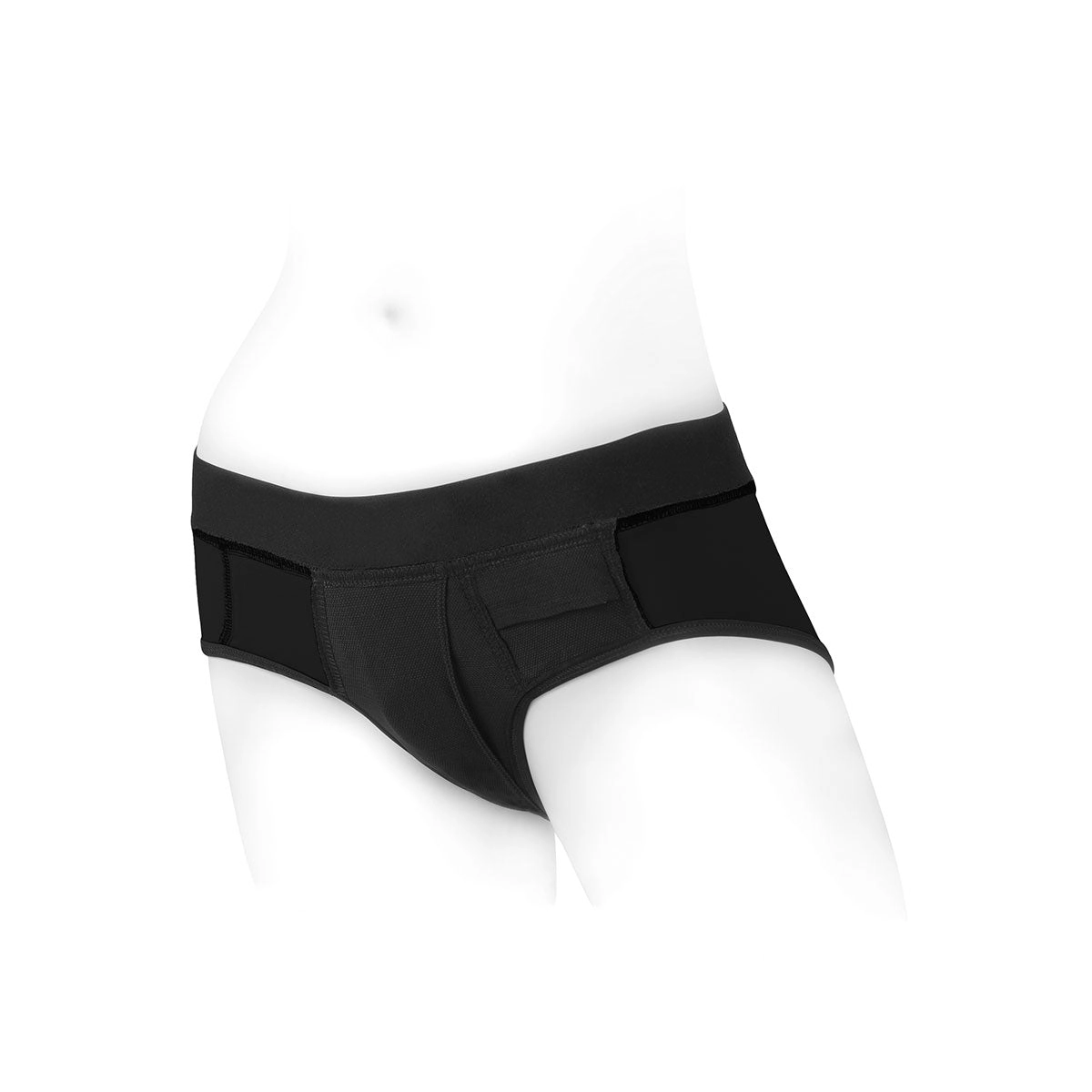 SpareParts Tomboi Harness Black/Black - 3X