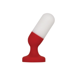 Velskin Red/White Pill Plug