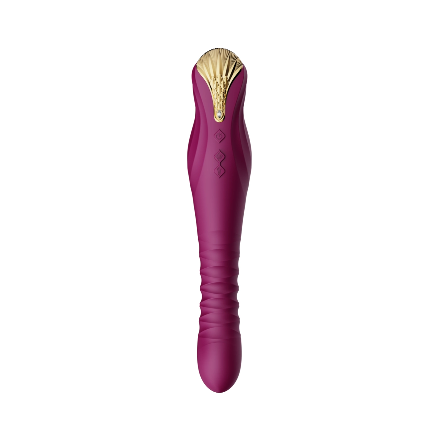 ZALO King Vibrating Thruster Velvet Purple